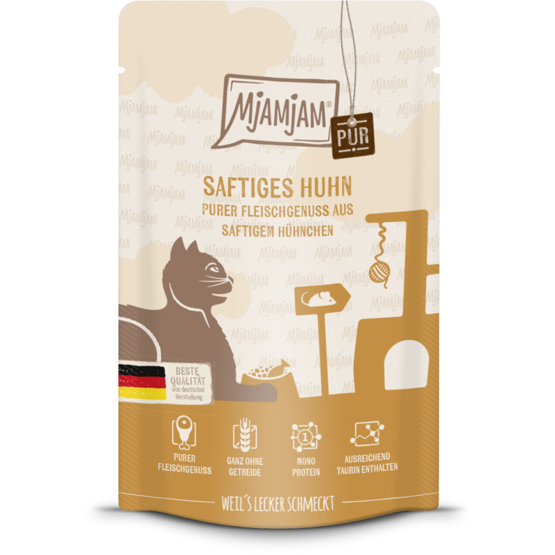 Mjamjam Hühnchen pur Portionsbeutel - 125 g