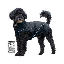 DogBite Regenjacke, Farbe: Schwarz