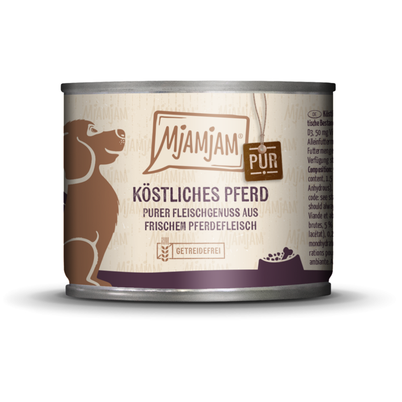 Mjamjam Pferd pur - 200 g