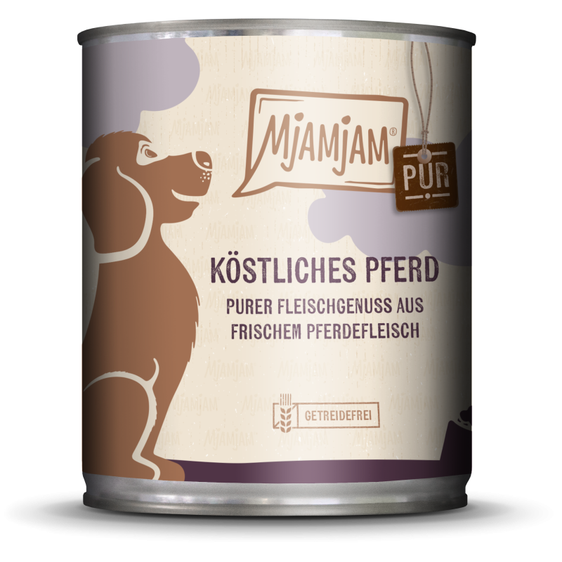 Mjamjam Pferd pur - 800 g