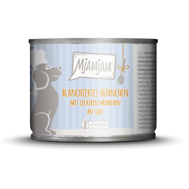 Mjamjam Soßenschmaus Hühnchen und Karotte - 185 g