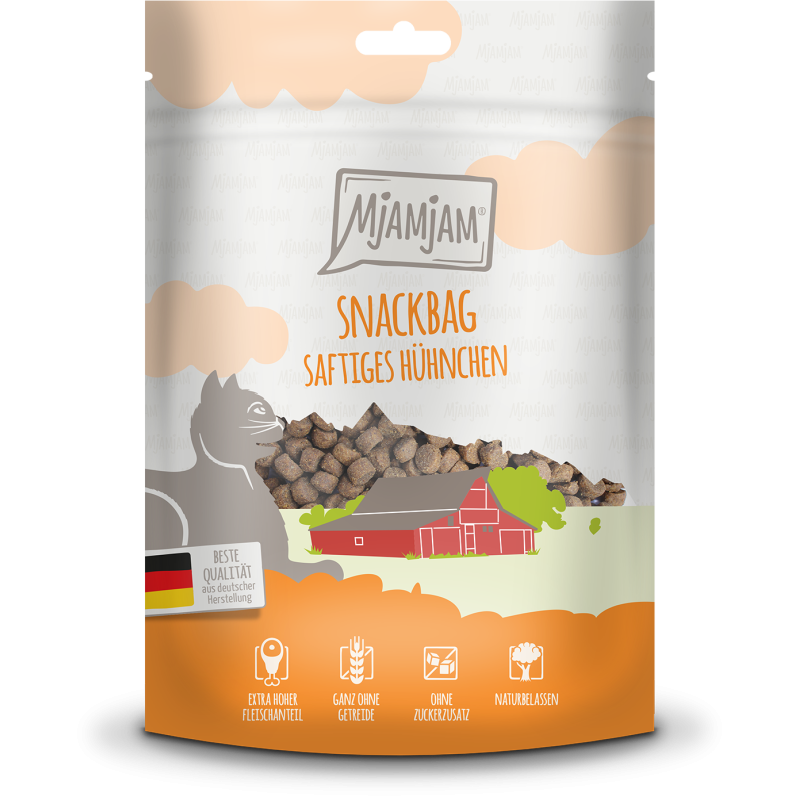 Mjamjam Snackbag Hühnchen - 125 g