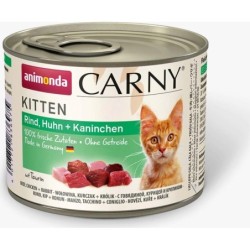 Animonda Carny Kitten Dose 200g - Rind, Huhn und Kaninchen