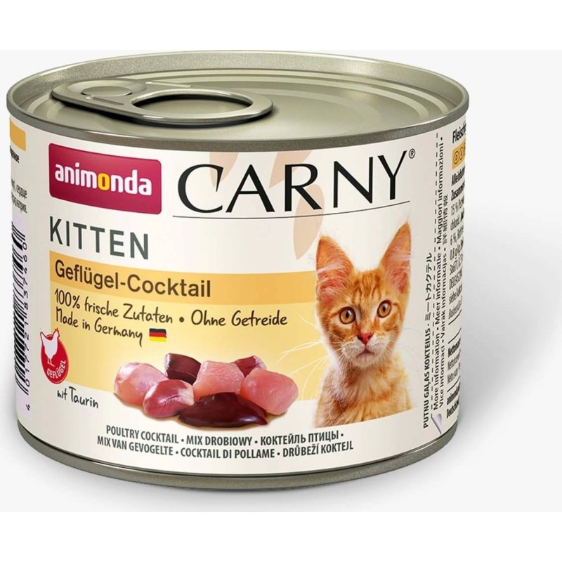 Animonda Carny Kitten Dose 200g - Geflügel Cocktail