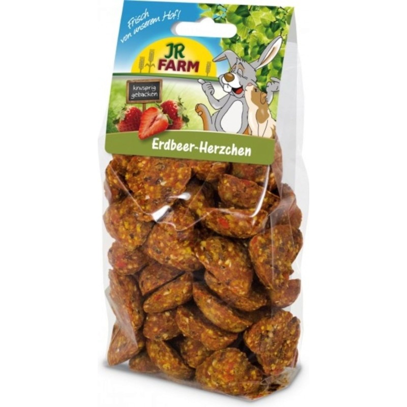 JR Farm Erdbeer-Herzchen - 150 g