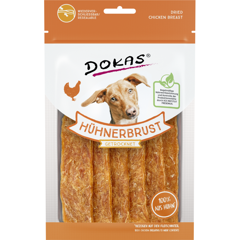 Dokas Hühnerbrust getrocknet - 70 g