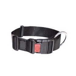 Nylon-Halsband "Sportiv", Farbe: Schwarz