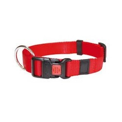 Nylon-Halsband "Sportiv", Farbe: Rot