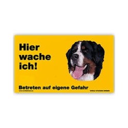 Warnschild "Hier wache...