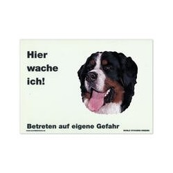 Warnschild "Hier wache...