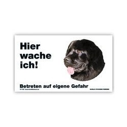 Warnschild "Hier wache...