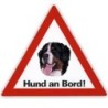 Auto Aufkleber "Hund an Bord"