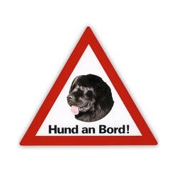 Auto Aufkleber "Hund an Bord"