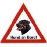 Auto Aufkleber "Hund an Bord"