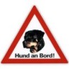 Auto Aufkleber "Hund an Bord"