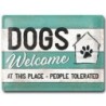 Nostalgic-Art Schild "DOGS Welcome"