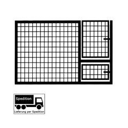 Junior-Welpenzwinger, Gitter-Element mit Doppeltür