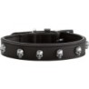 Hunter Halsband Tijuana Rindsleder schwarz - XS-S (35)