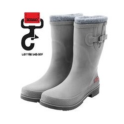 DOGGO® Lotte Brushed Damen Winterstiefel - Farbe: Grau