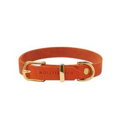 Molly & Stitch "Butter" Leder Hundehalsband