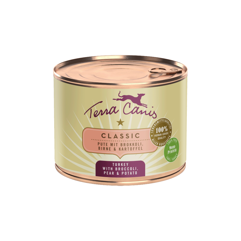 Terra Canis Classic | Pute mit Brokkoli, Birne und Kartoffel 200g