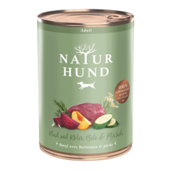 Terra Canis Naturhund | Adult Rind mit Roter Bete und Pfirsich 400g