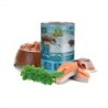 Wildborn Crystal Stream mit Lachs & Forelle 6x400g getreidefreies Hundefutter aus Deutschland für alle Hunde