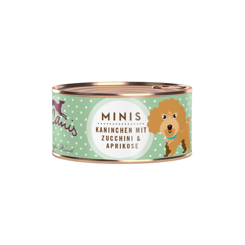 Terra Canis Minis | Kaninchen mit Zucchini und Aprikose 100g