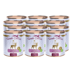 Terra Canis Senior | Wild mit Tomate, Apfel und Gesundheitskräutern 12x 800g