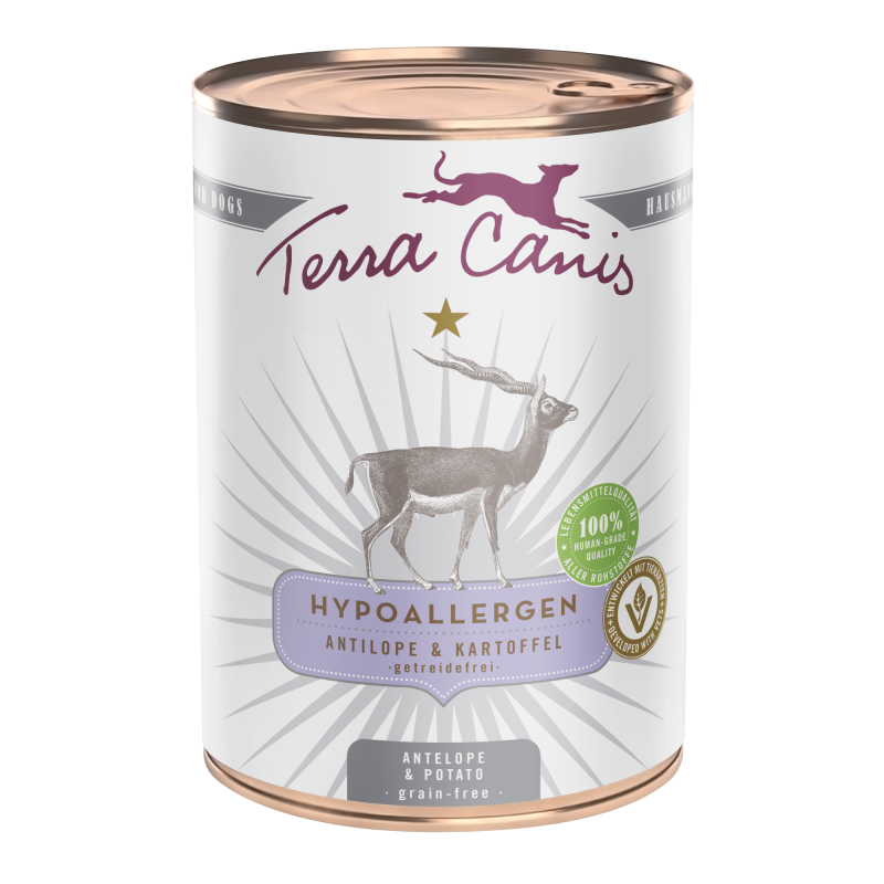 Terra Canis Hypoallergen | Antilope mit Kartoffel 400g