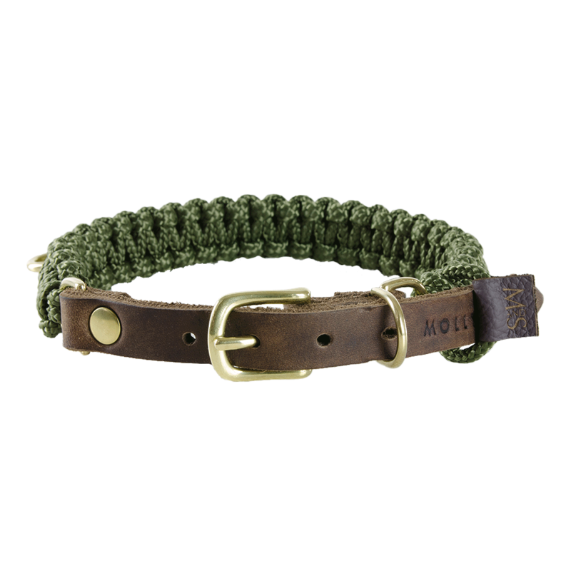 Terra Canis Molly und Stitch | Halsband – Military L