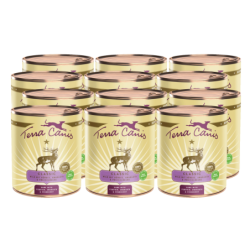 Terra Canis Classic | Wild mit Kürbis, Amaranth und Preiselbeere 12x 800g