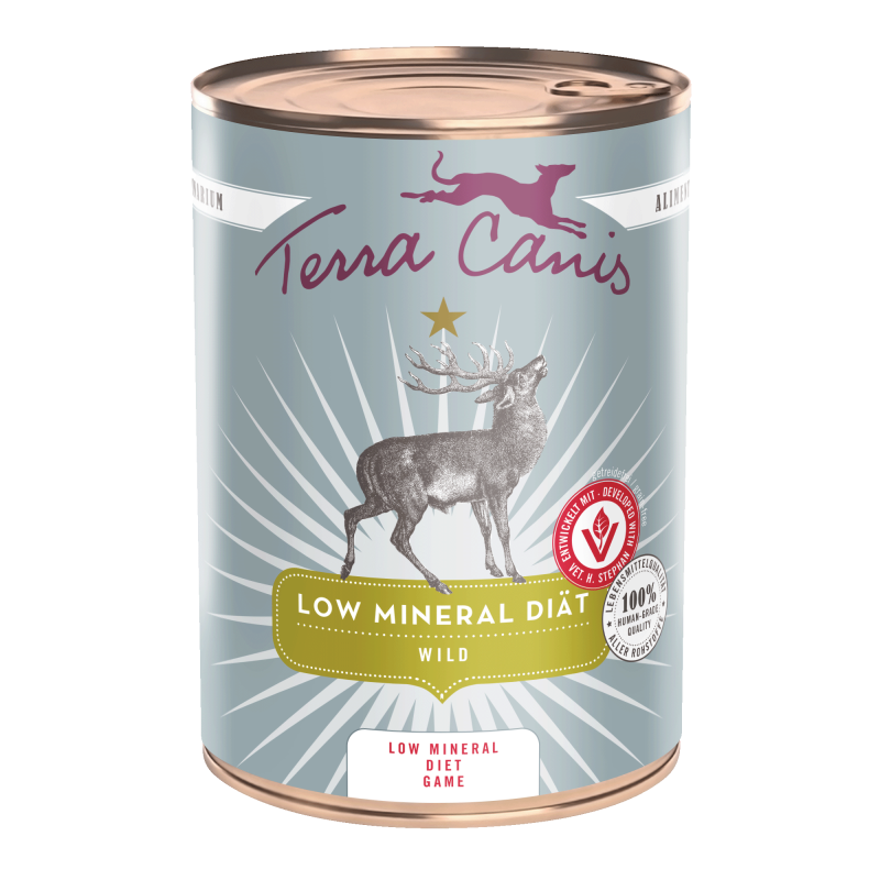 Terra Canis Low Mineral-Diät | Wild 400g