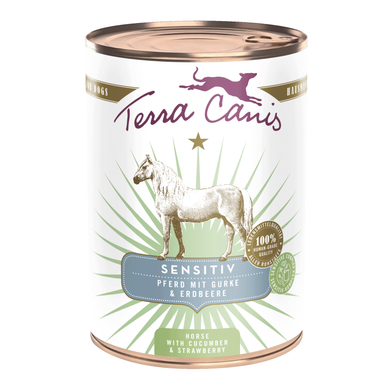 Terra Canis Sensitiv | Pferd mit Gurke und Erdbeere 400g