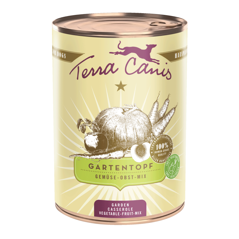 Terra Canis Gartentopf | Gemüse-Obst-Mix 400g