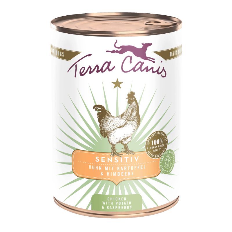 Terra Canis Sensitiv | Huhn mit Kartoffel und Himbeere 400g