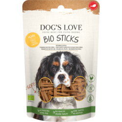 DOG'S LOVE Soft Sticks BIO Huhn - 150 g