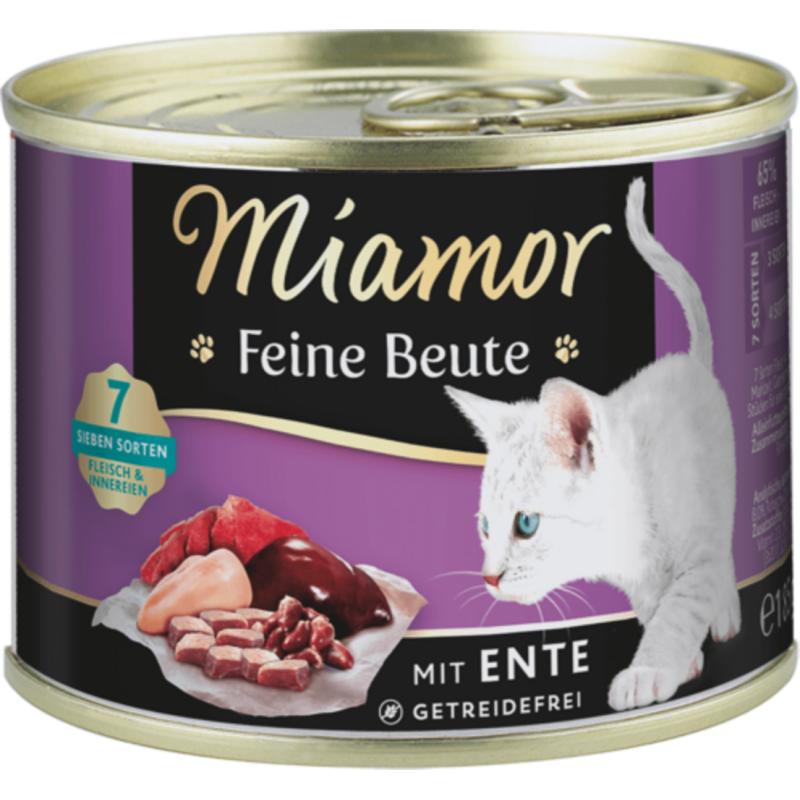 Miamor Feine Beute Dose 185g - Ente