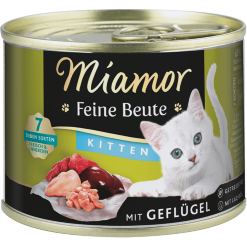 Miamor Feine Beute Dose 185g - Kitten Geflügel