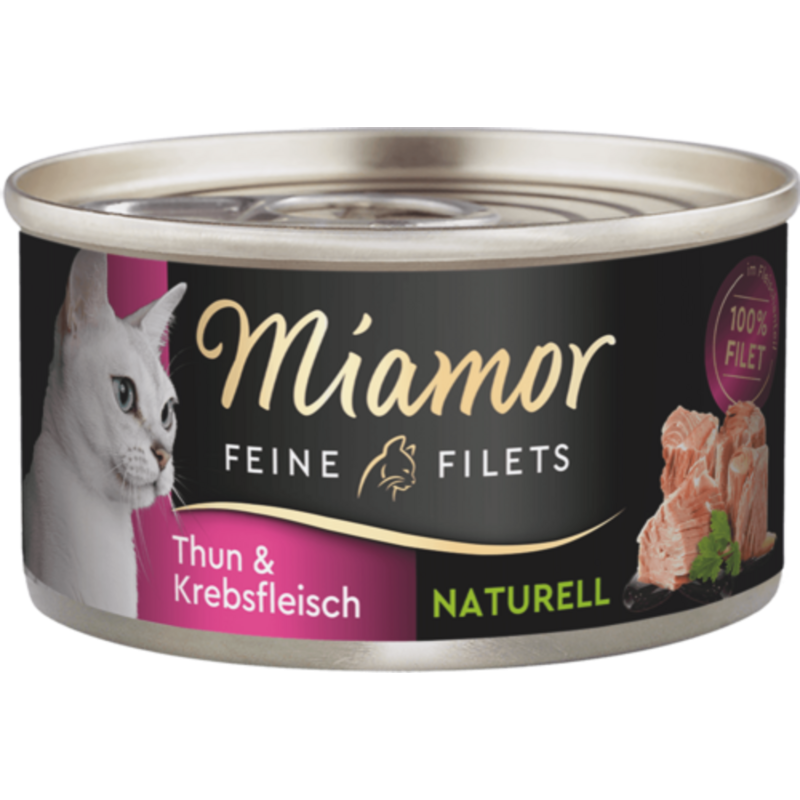 Miamor Filets im Saft Dose 80g - Thunisch+Krebsfleisch