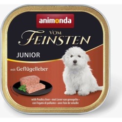 Animonda Vom Feinsten Junior Pastete Schale 150g - Geflügelleber