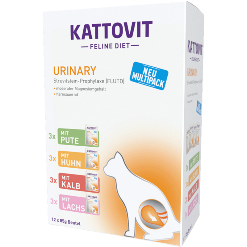 Kattovit Urinary Frischebeutel Multipack12x85g - 1.020 g