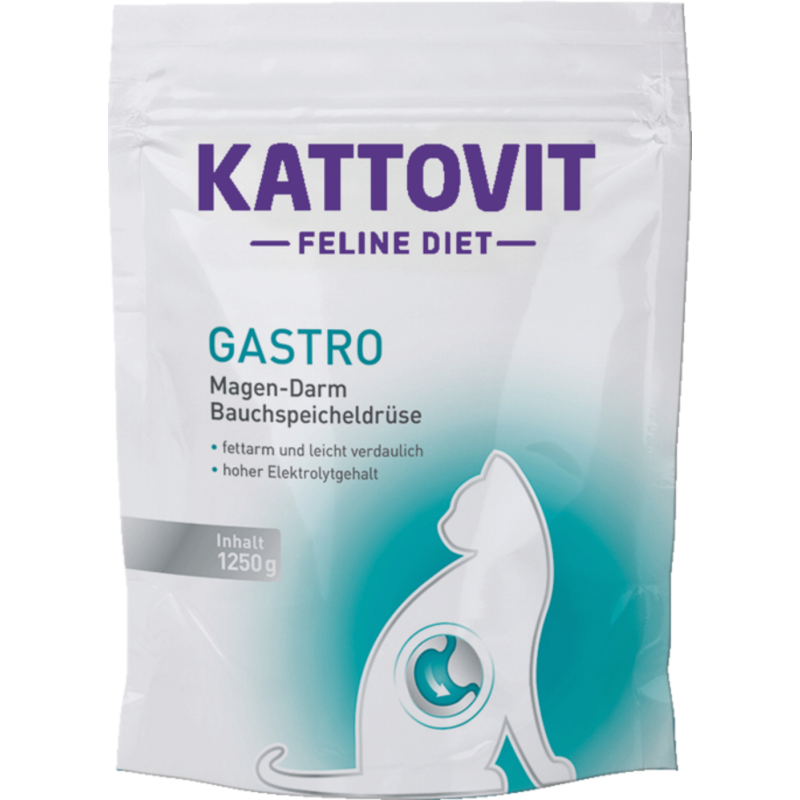 Kattovit Gastro Trockenfutter - 1,25 kg