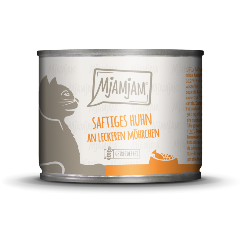 Mjamjam Huhn und Karotten - 200 g