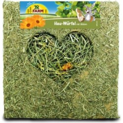 JR Farm Heu-Würfel mit Blüten - 450 g