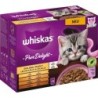 Whiskas Multipack 12x85g Pure Delight Geflügel Ragout in Gelee Junior - 1.020 g