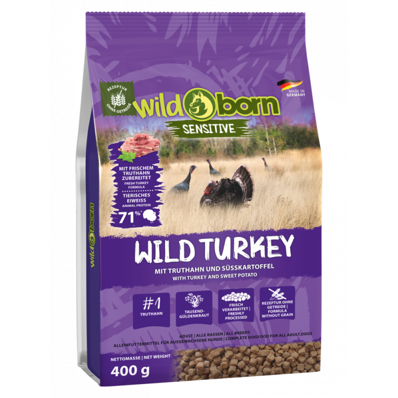 Wildborn Wild Turkey 400g