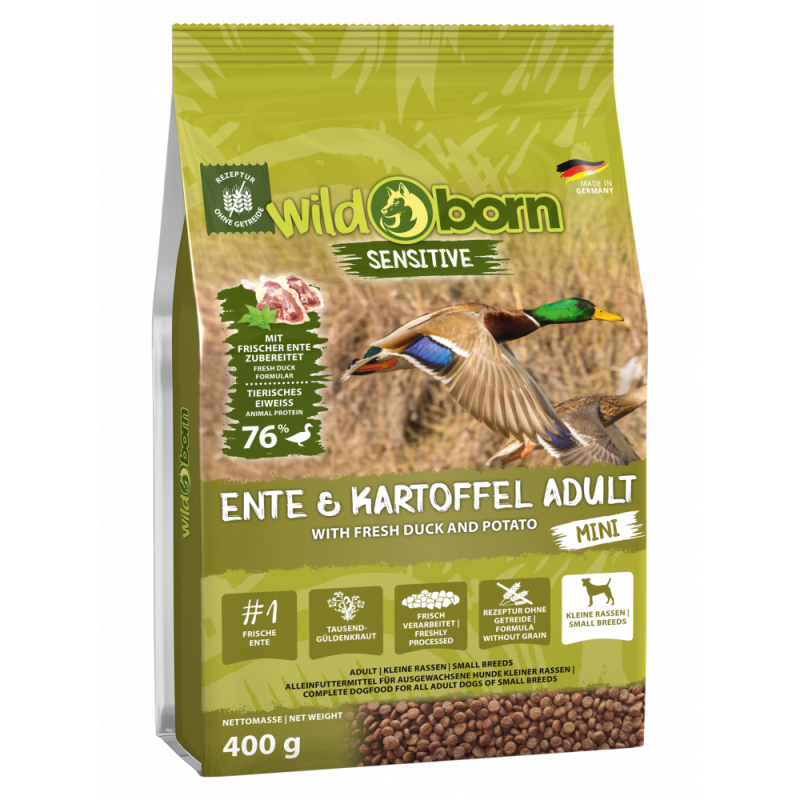 Wildborn Ente & Kartoffel Mini 400 g