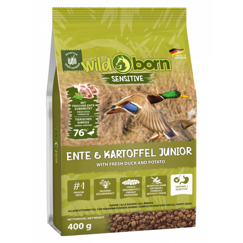 Wildborn Ente & Kartoffel Junior 400 g