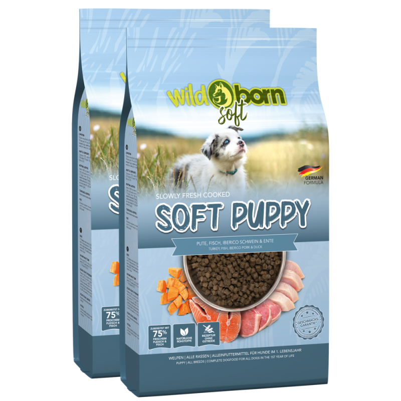 Wildborn Soft Puppy Doppelpack 2 x 12 kg